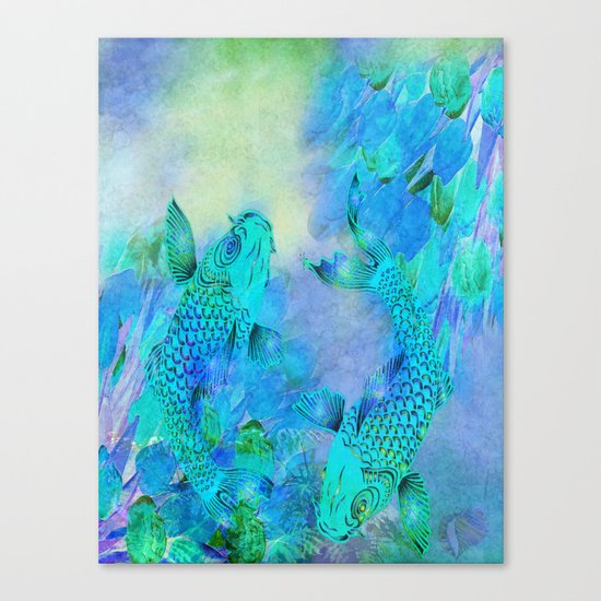 KOI UNDERWATER ADVENTURE Canvas Print