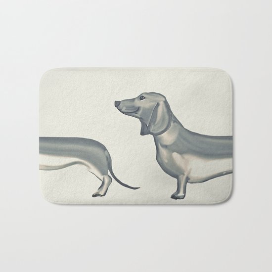 SAUSAGE DOG Bath Mat