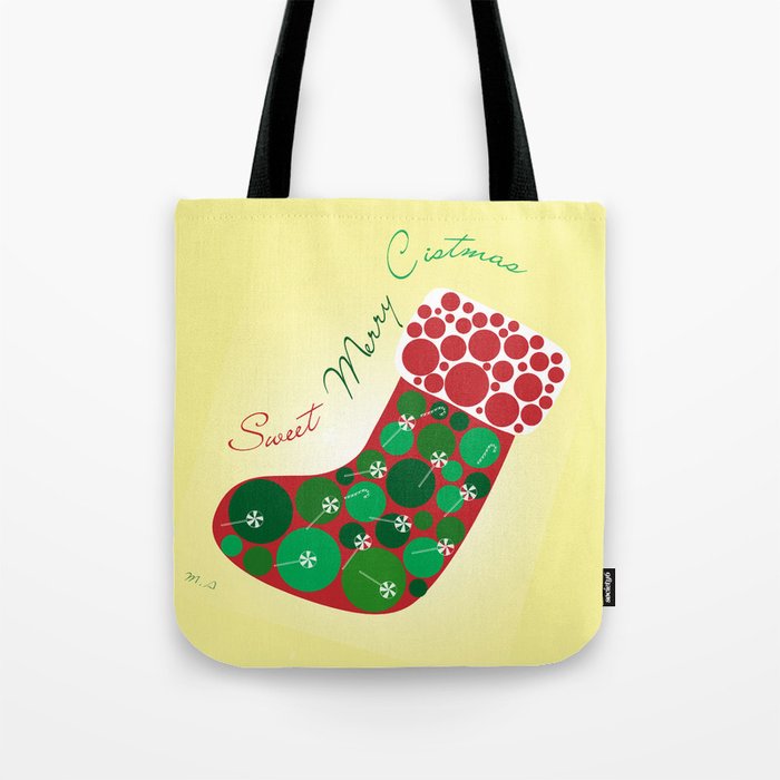 sweet merry christmas  Tote Bag