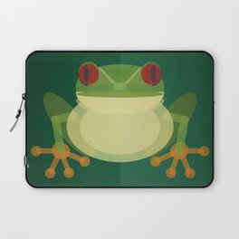Mid Century Tree Frog Laptop Sleeve