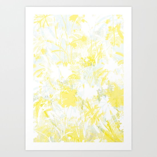Blooming Flowers Art Print