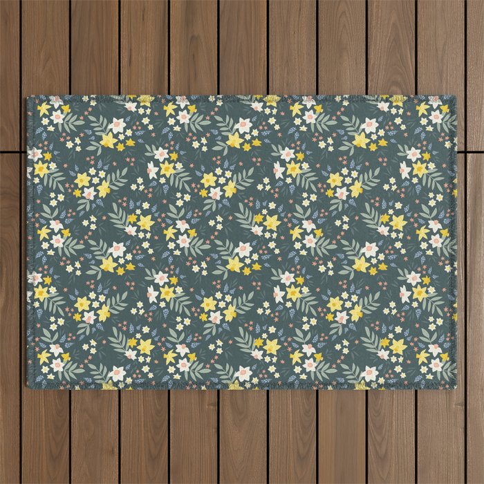 Spring posy Outdoor Rug