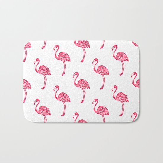 American Flamingo (pink) Bath Mat