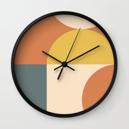Abstract Geometric 04 Wall Clock