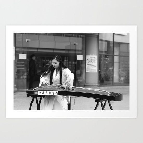 play me some music Art Print