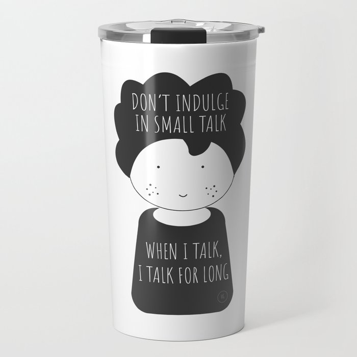 Small talk Travel Mug
