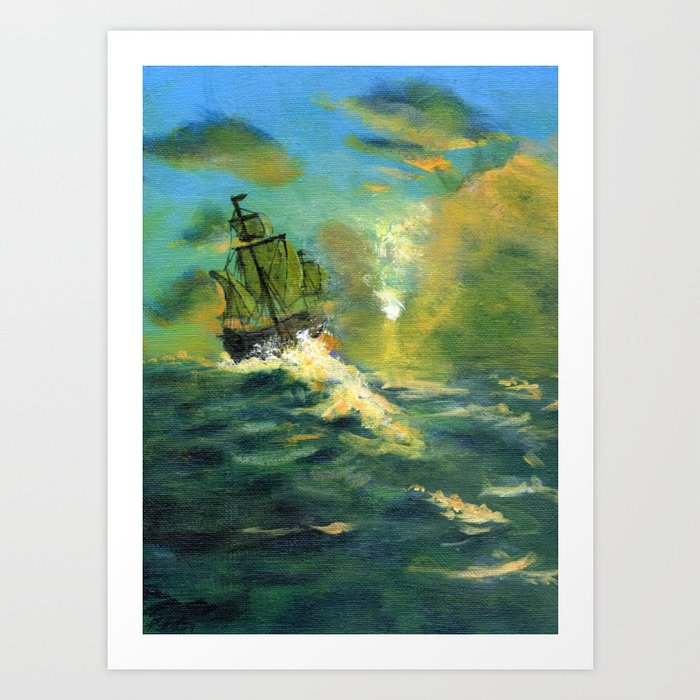 Kalakalang Galyon I Art Print by ubeflavor | Society6