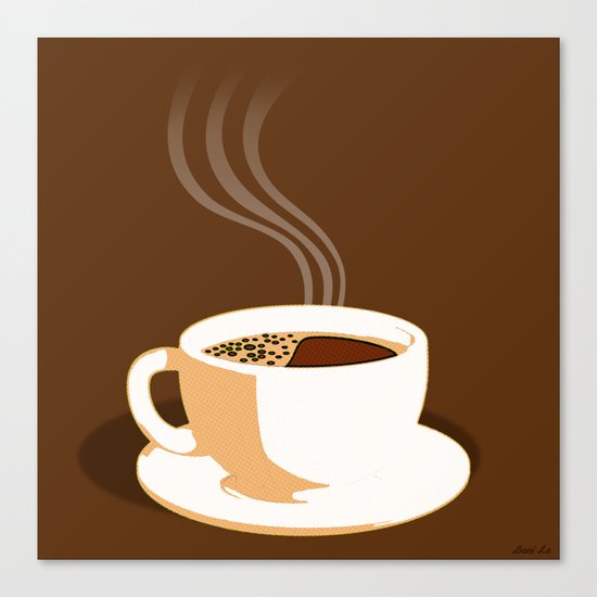 The Perfect Cup Of Coffee Canvas Print