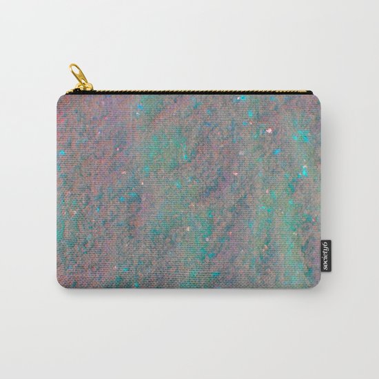 Pink and Blue Sand Carry-All Pouch