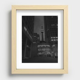 City Night Recessed Framed Print