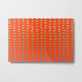 Ultra Orange Bang  Metal Print | Orangeorange, Modern, Minimalism, Ultraorange, Hottrend, Hot, Trendingcolor, Orange, Neon, Summer 