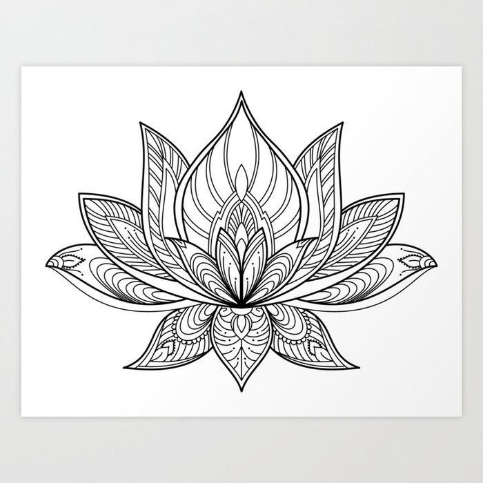 Lotus art outlet
