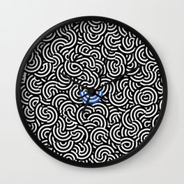 Stand Out in the Crowd Wall Clock