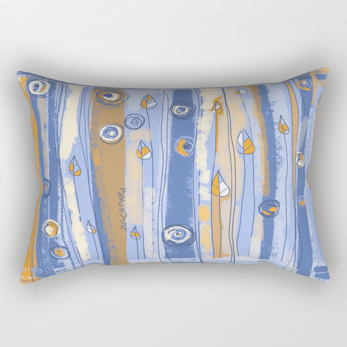 Summer abstract Rectangular Pillow