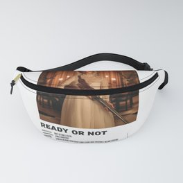 Ready or Not Minimal Design Fanny Pack