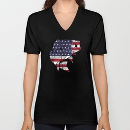 Tilapia USA V Neck T Shirt