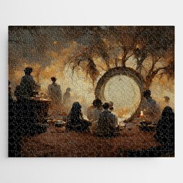 Desert Séance Jigsaw Puzzle