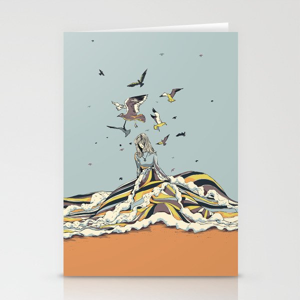 WALK ON THE OCEAN Stationery Cards