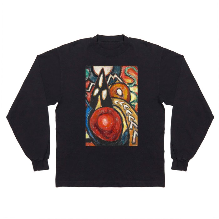Movements Marsden Hartley American Colorful Vintage Artwork Long Sleeve T Shirt