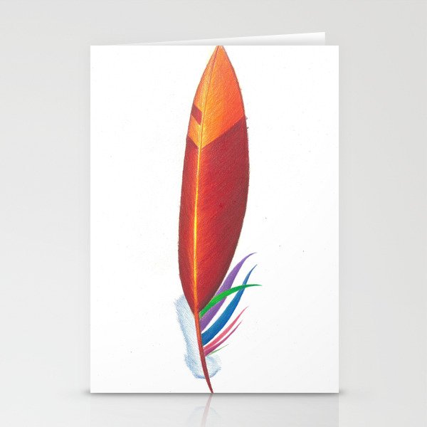 Feather #3 Stationery Cards