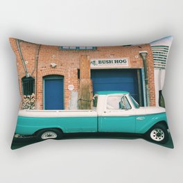 West Los Angeles Vintage Truck Rectangular Pillow