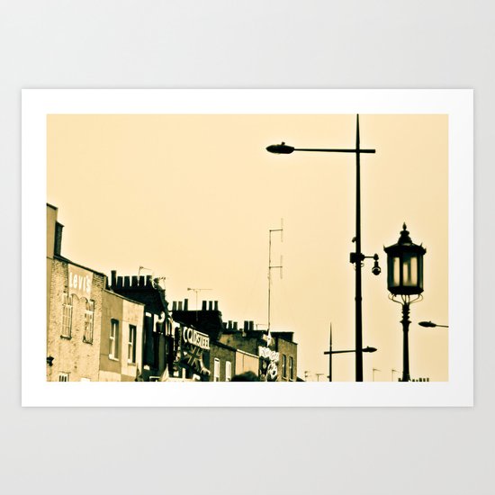 Roofs Art Print
