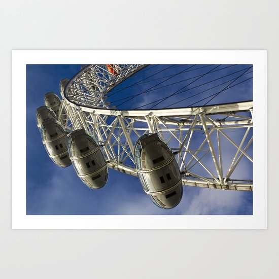 The London Eye Art Print