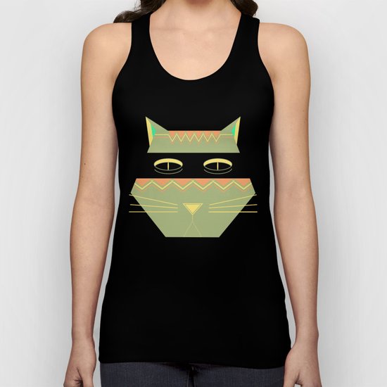almost in cognito meow Unisex Tank Top