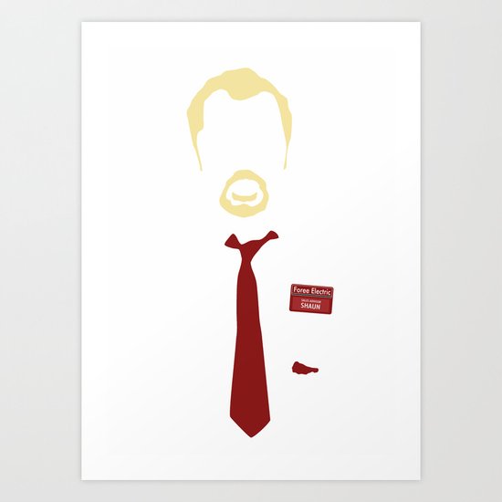 You've Got Red On You - Variant Art Print