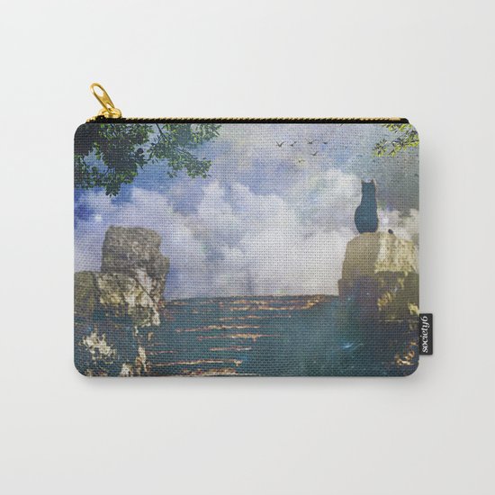 Moon Stairs Carry-All Pouch