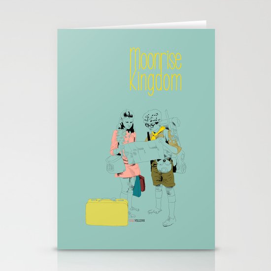 Moonrise Stationery Cards