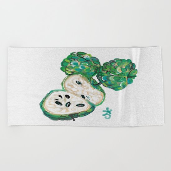 Sweet Sop Sugar Spring Beach Towel