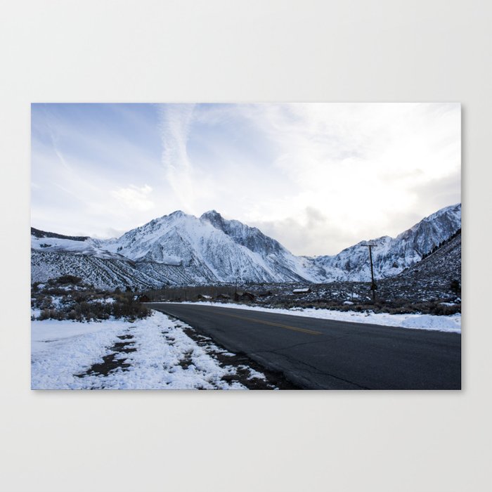 On The Way Canvas Print