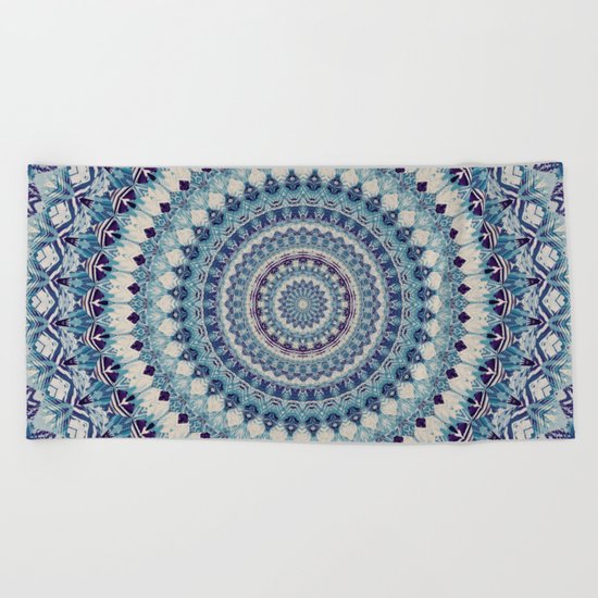 Mandala 587 Beach Towel