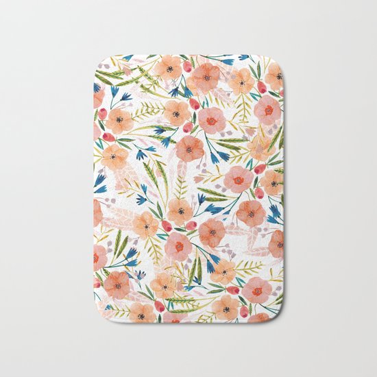 Floral Dance Bath Mat