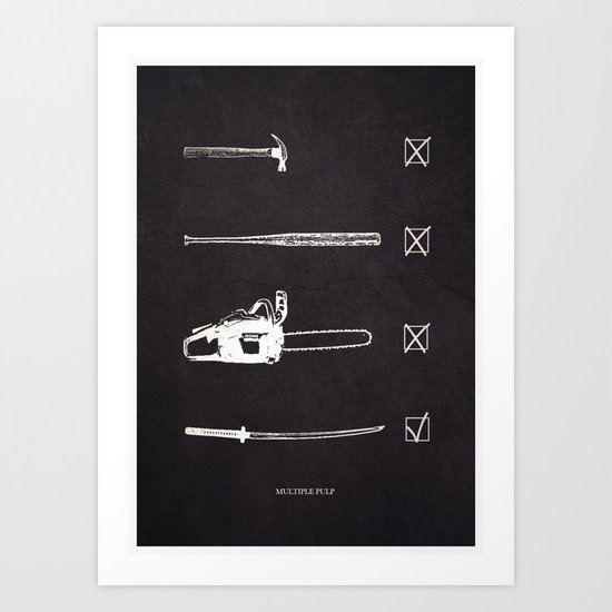 Multiple Pulp Art Print