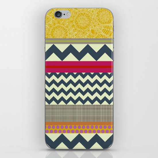 New York Beauty stripe iPhone & iPod Skin