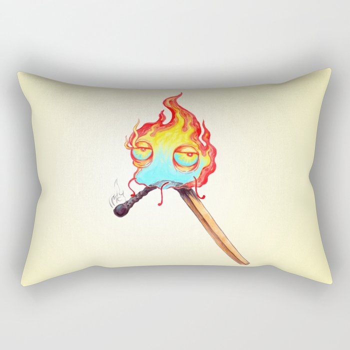 Mr. Flame Rectangular Pillow