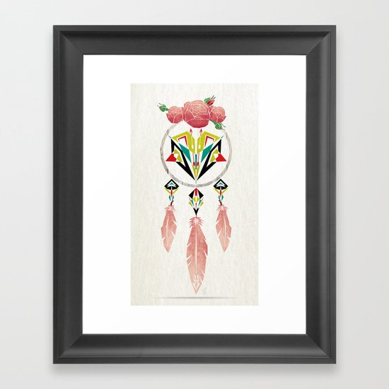 dream flowers Framed Art Print