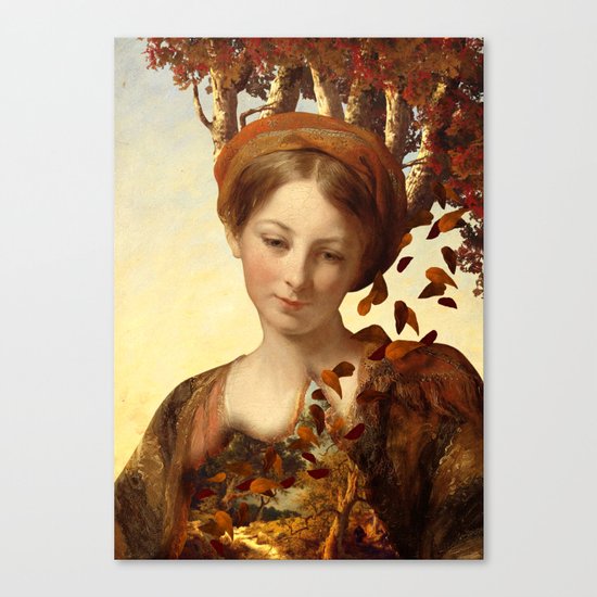 The Great Threshold of Bronze Canvas Print