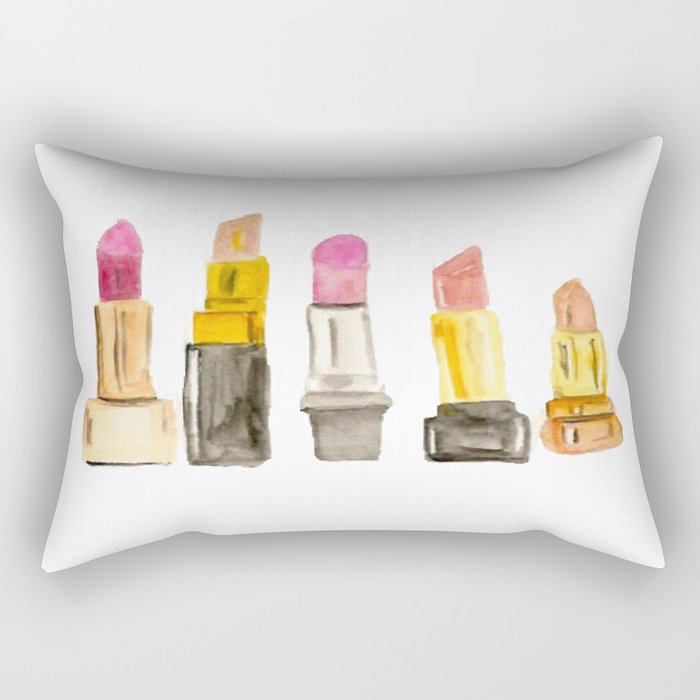 Lipstick Rectangular Pillow