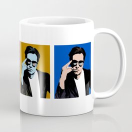 Sebastian Stan Pop Art Coffee Mug