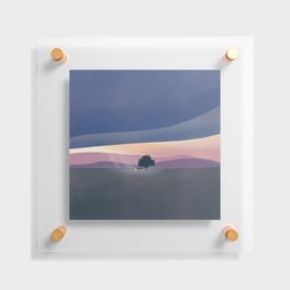An opening Floating Acrylic Print