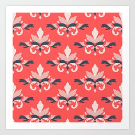 Flower in Red Art Print