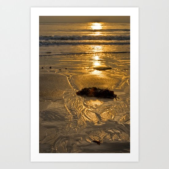 Patterns in the Sand Art Print