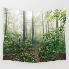 Smoky Mountain Forest Adventure - National Park Nature Photography Wall Tapestry