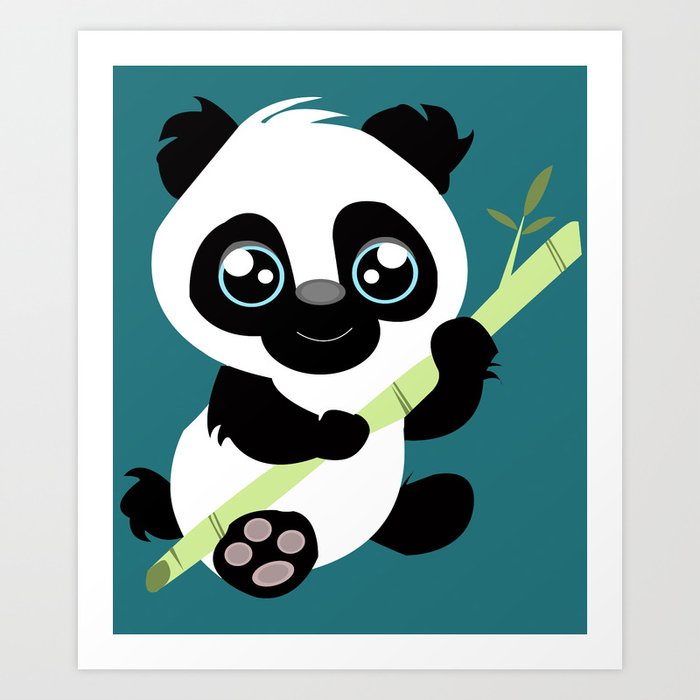 Adoreables: Panda  Art Print