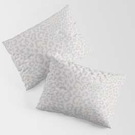 Snow Leopard Print Pillow Sham