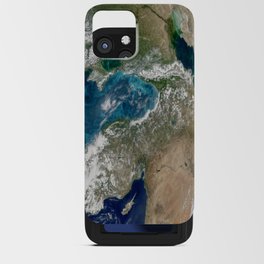Turquoise eddies in the Black Sea - planet earth iPhone Card Case