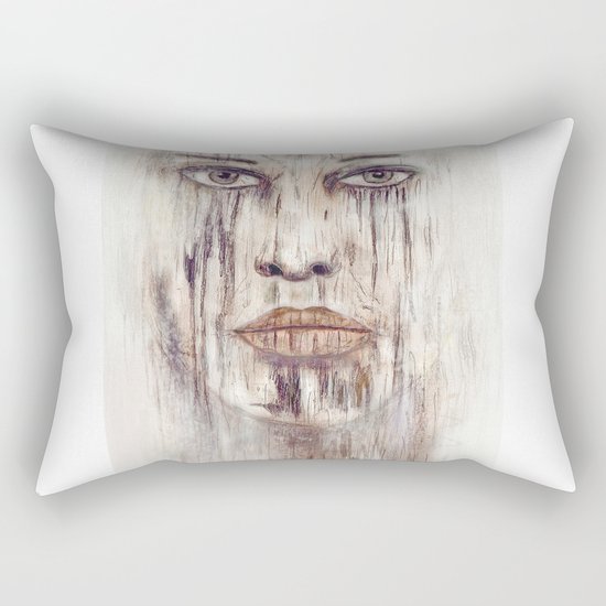 Old thoughts ! Rectangular Pillow